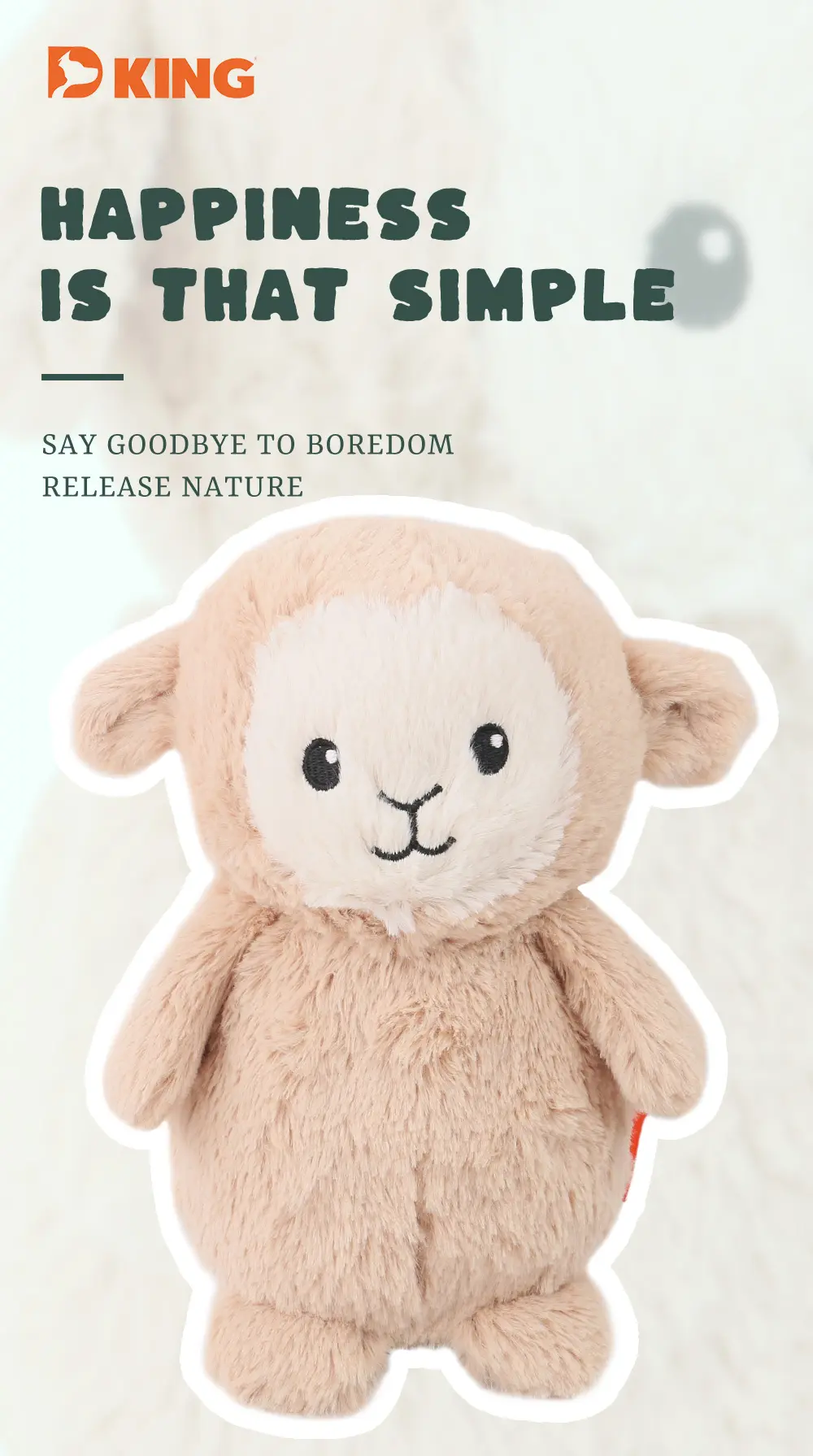 Animal Plush Toy Sheep Duck Rabbit 4