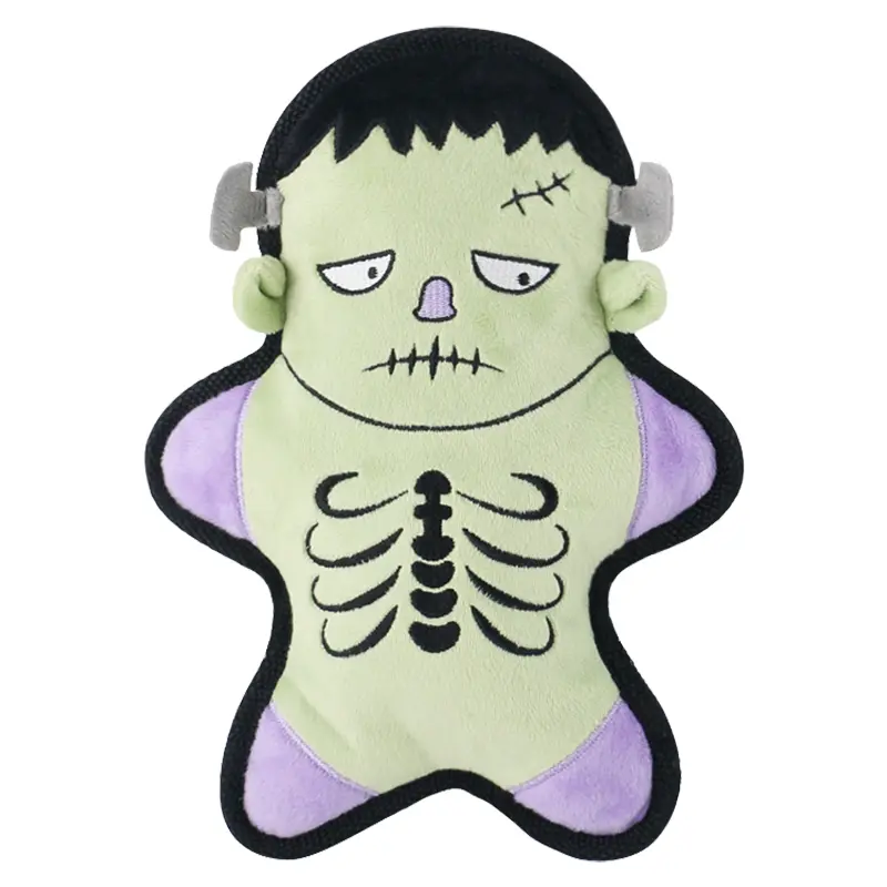 OEM Spooky - yet - Adorable Pumpkin and Zombie Pet Plush Toys Manufacturer, Suppliers