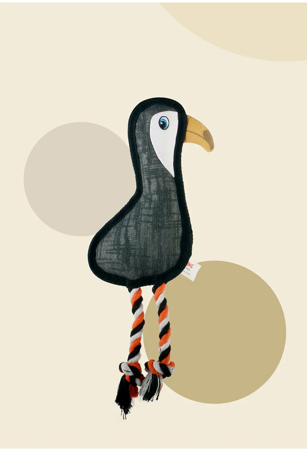 Oblate Knotted Pipebill Dog Toy View 5