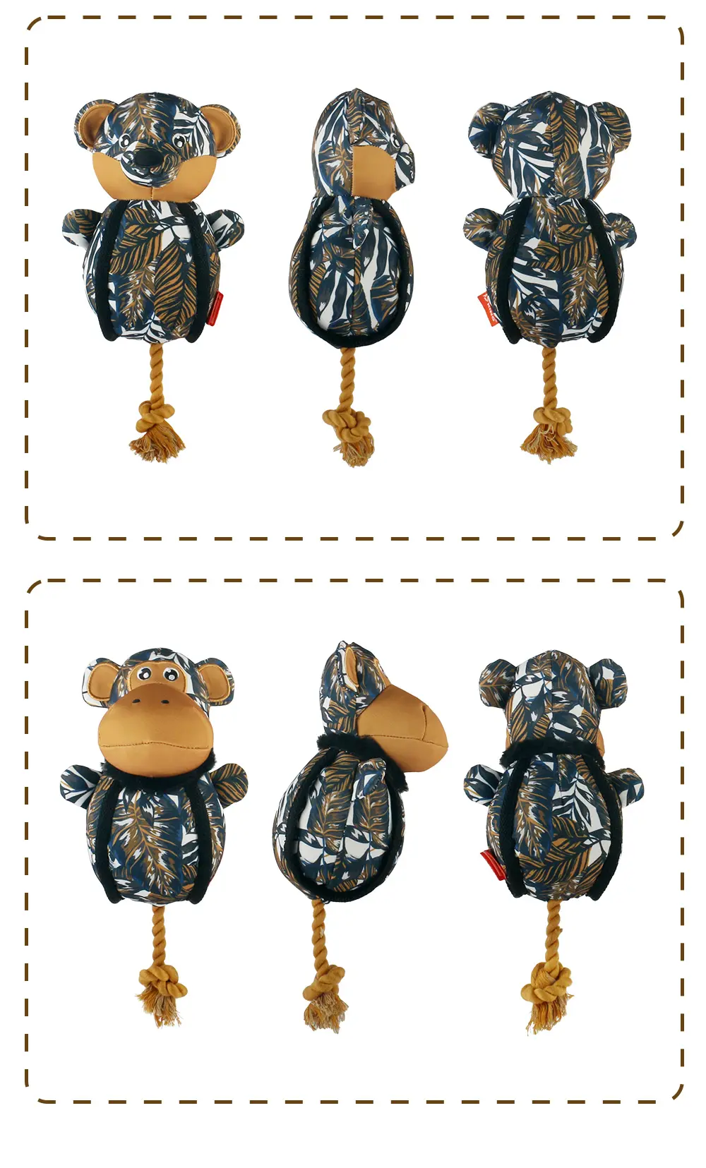 Pet Plush Toy Set