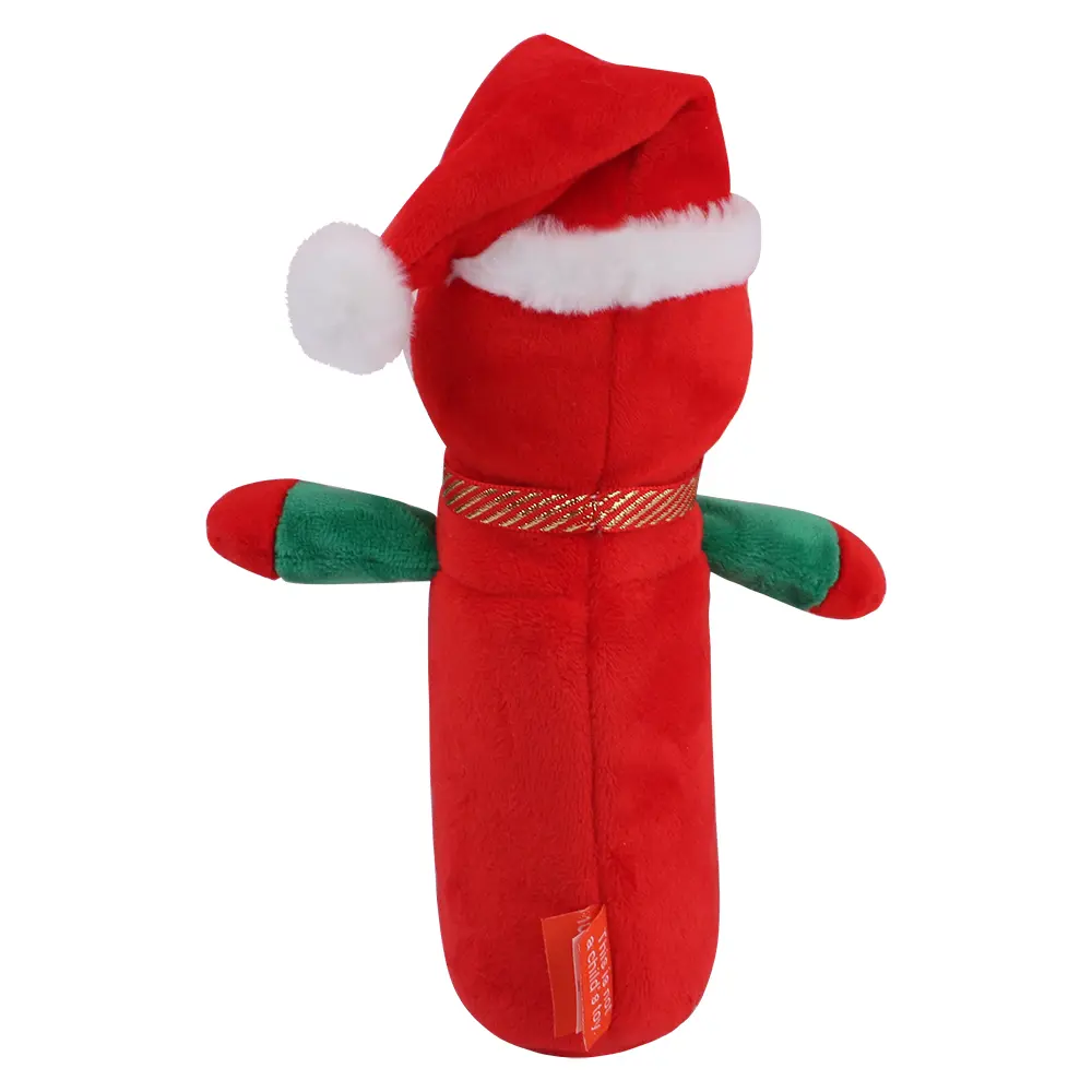 Custom Dog's Christmas Bottle plush toy: safe, durable, highly interactive, and a festive companion. Manufacturer, Factories