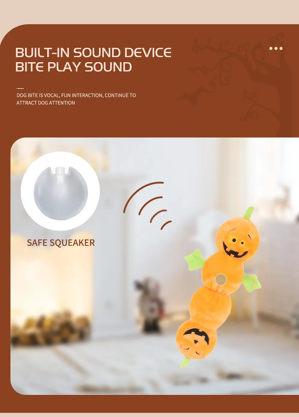 Double-head Pumpkin Toy 2