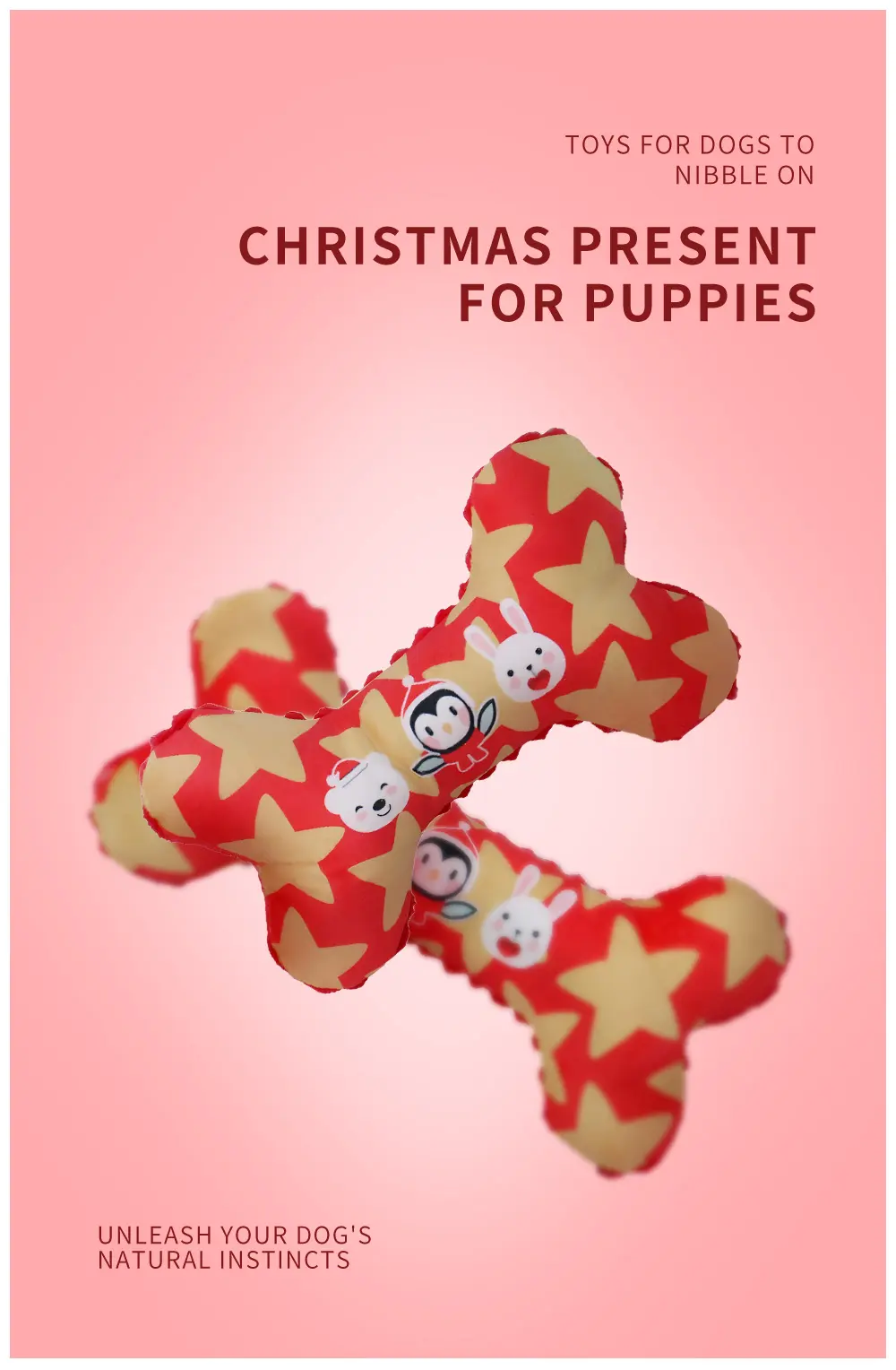 Star Animal Pattern Bone Toy - View 1