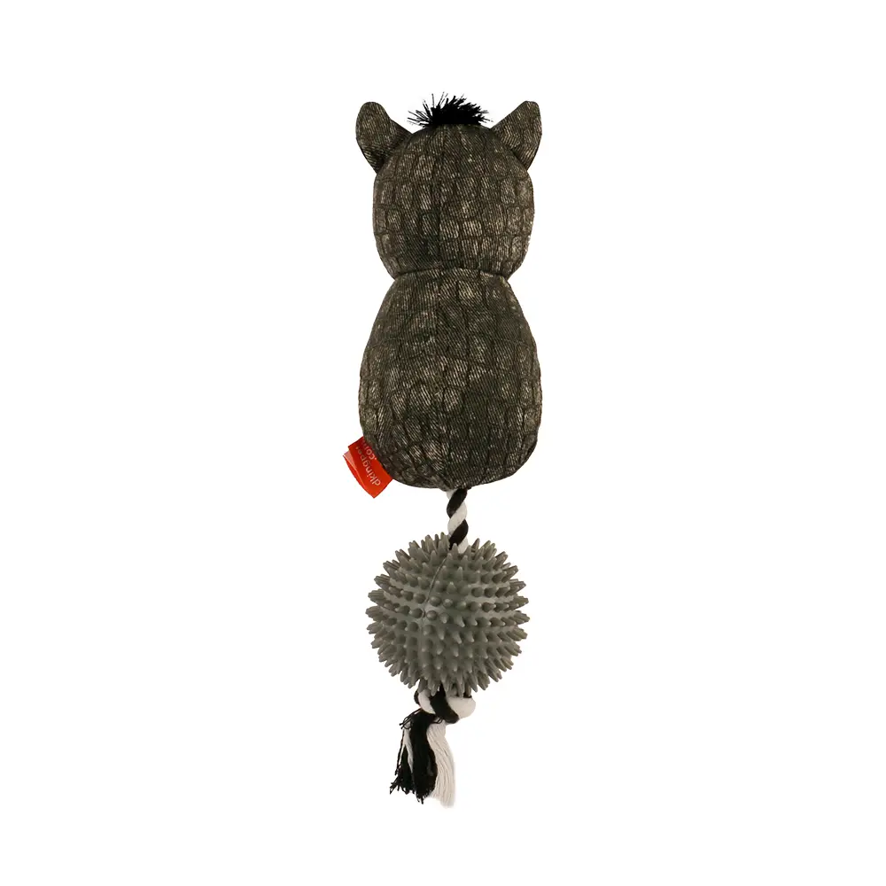 Wholesale 2025 New Product Classic Animal Shape Sturdy Dog Toy Collection Donkey with Thorn Ball Manufacturers, Factory