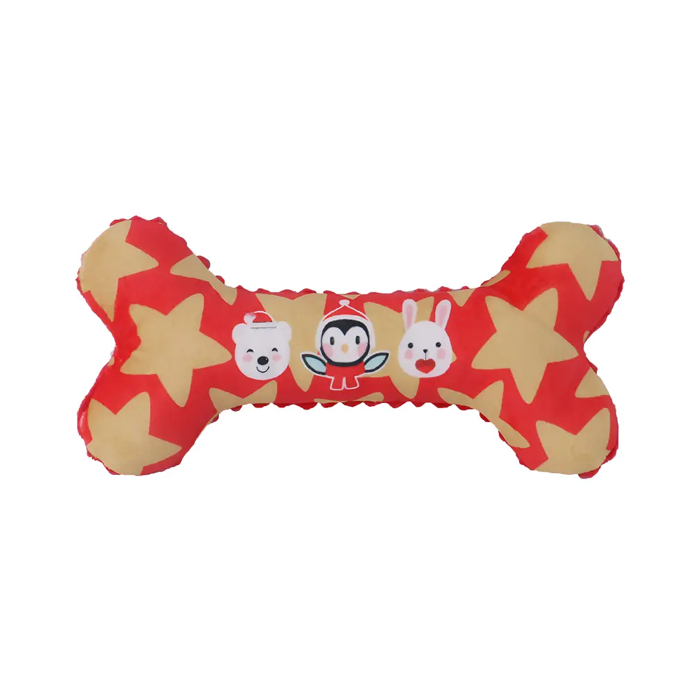 Custom Star Animal Pattern Bone Plush Toy: Where Fun Meets Furry Companionship Manufacturers, Supplier