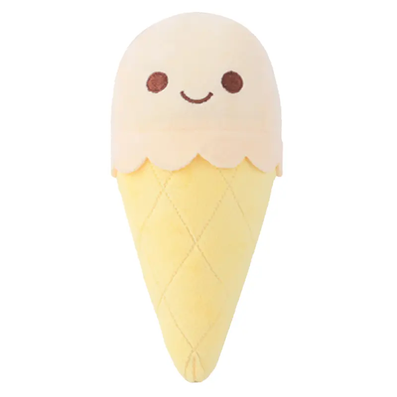 OEM Ice Cream Cone Dog Plush Toy Supplier, Factory
