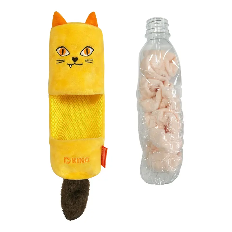 Custom Adorable Plush Toys for Your Dog：Yellow cat，Green bat，Black cat Suppliers, Factory