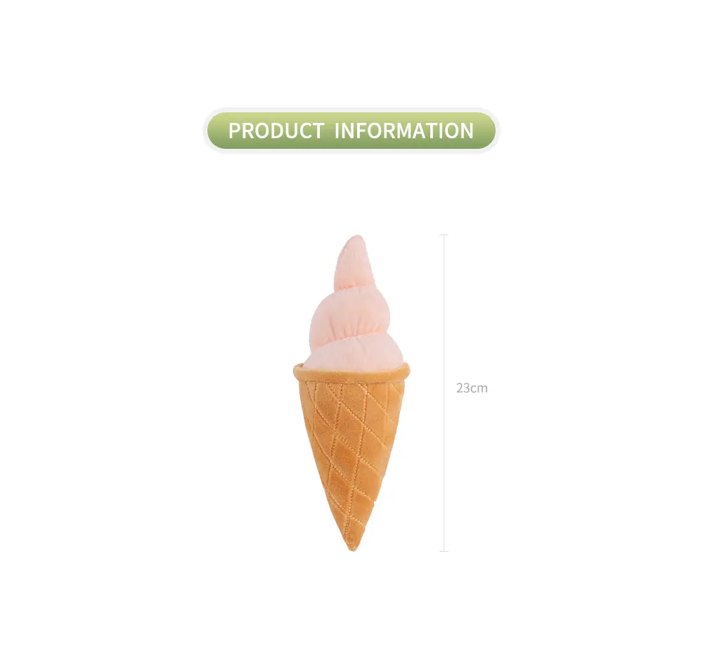 Ice Cream Cone Pet Toy 4
