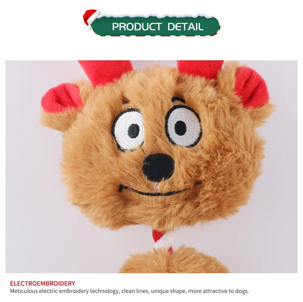 Christmas Santa Dog Toy