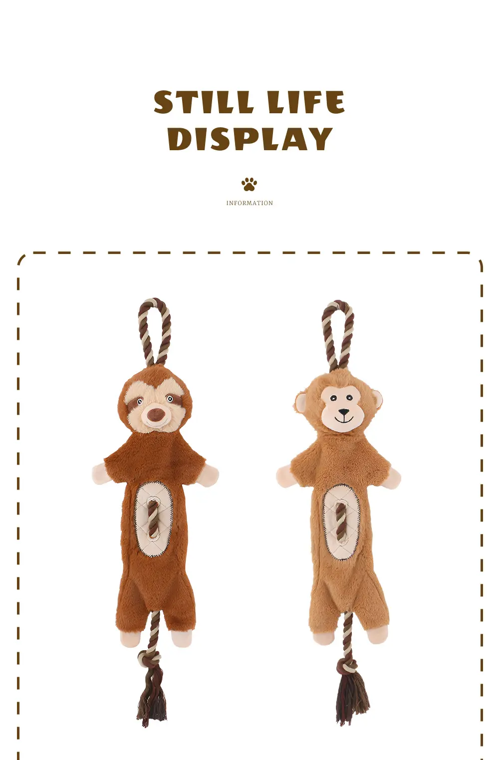 Plush Rope Toy Variation Showcase 07