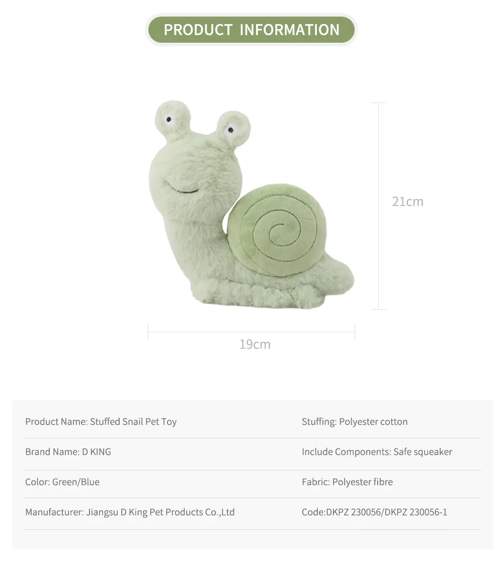 Pet Snail Toy Detail 4