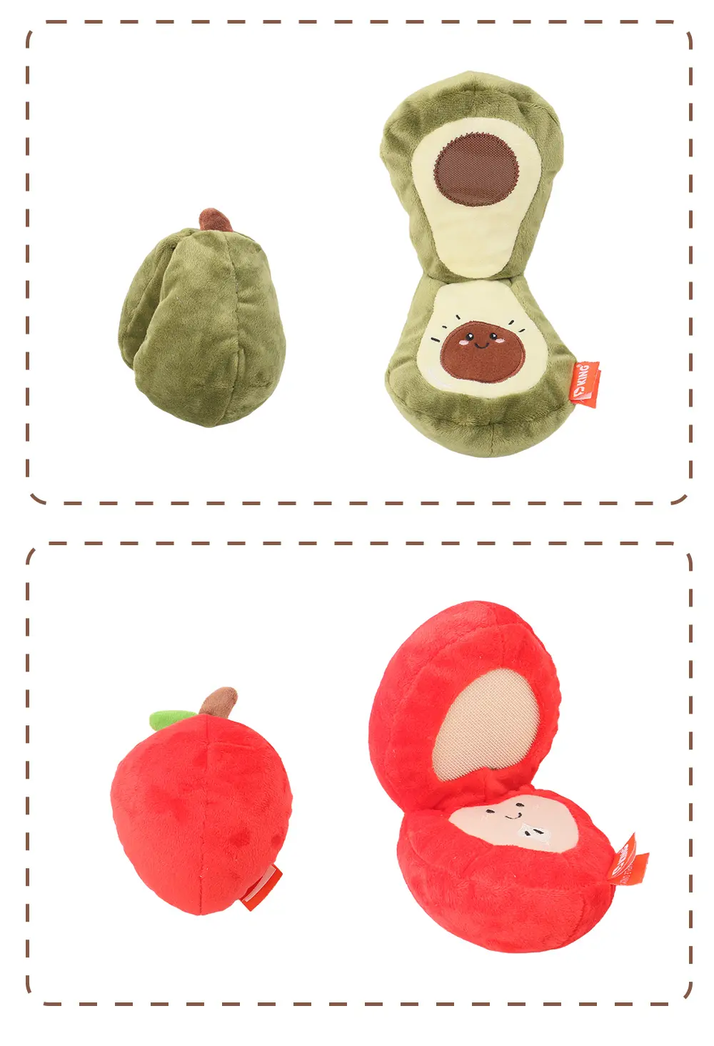 Fruit Series Pet Plush Toy 8