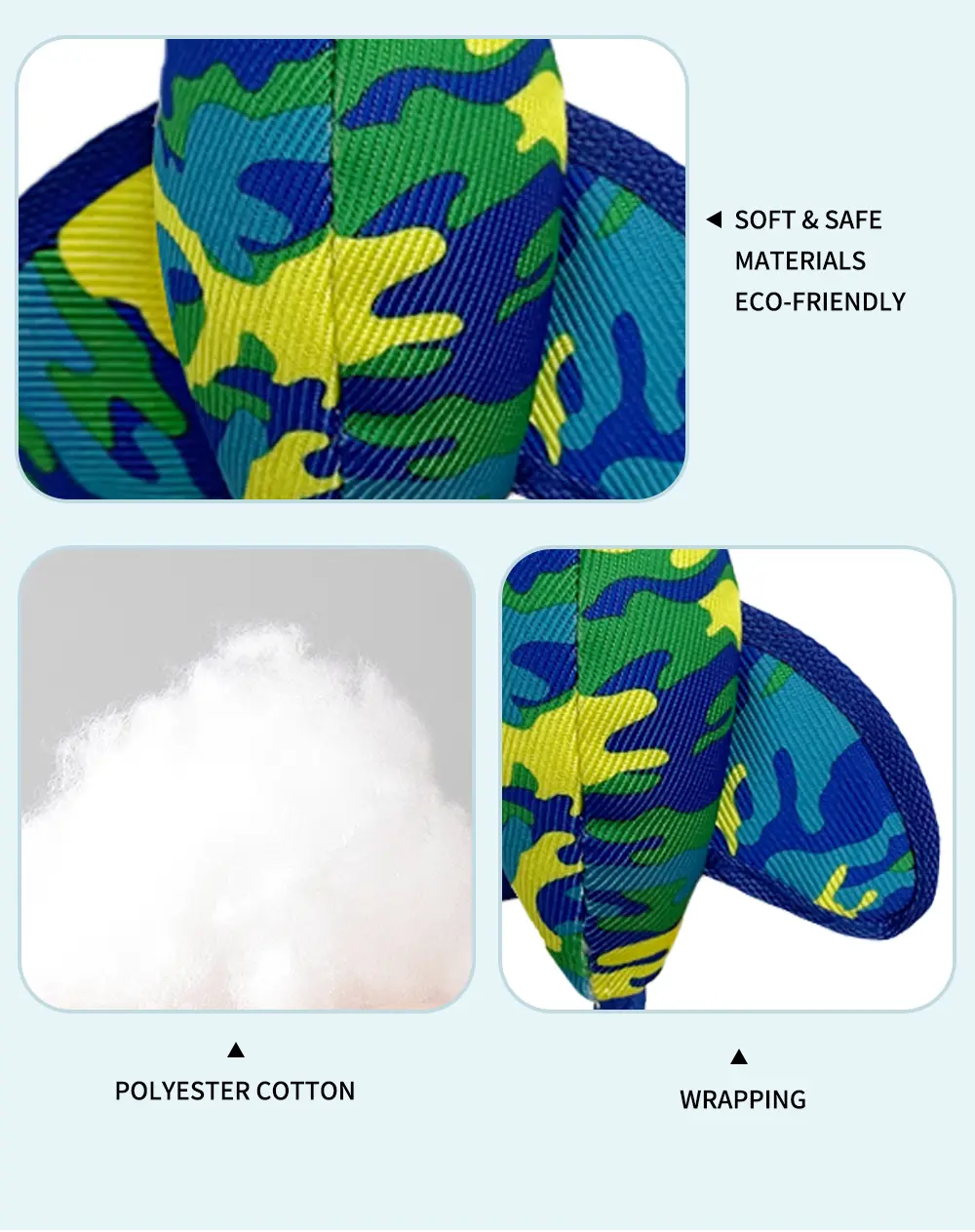 Rope Camouflage Duck Toy 3