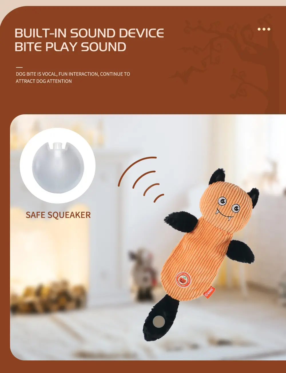 Bat Plush Toy - View 2