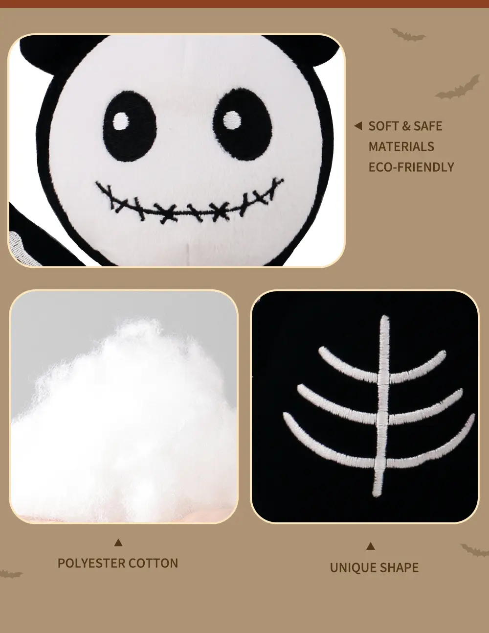 Skull Plush Display 3