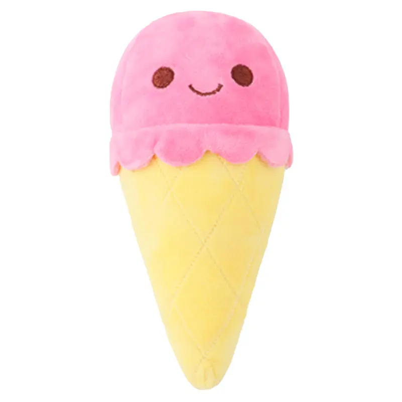 OEM Ice Cream Cone Dog Plush Toy Supplier, Factory