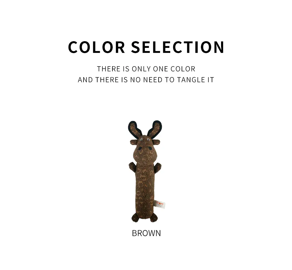 Stand-up Deer Dog Toy View 4