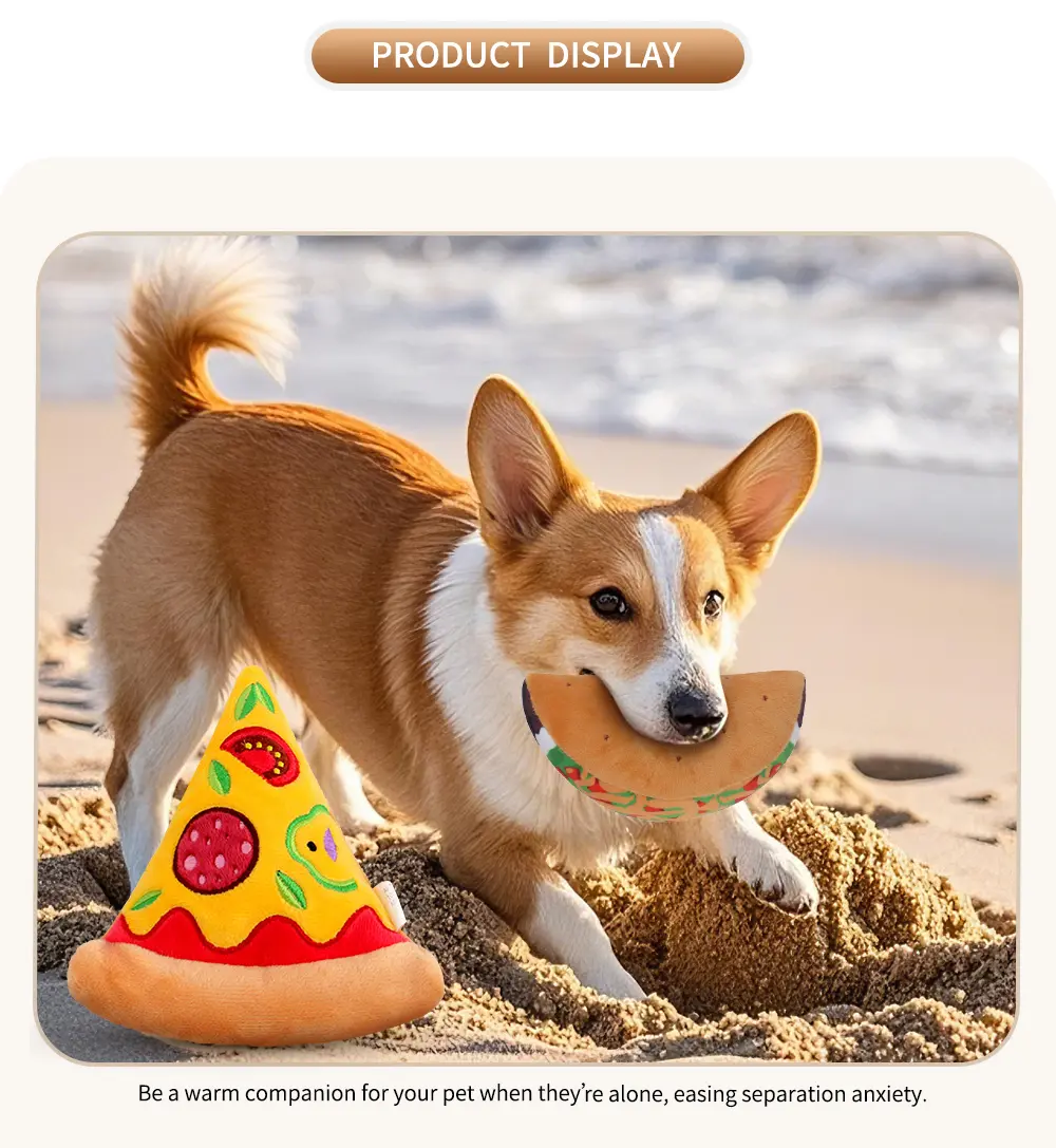 Interactive squeaky dog toys