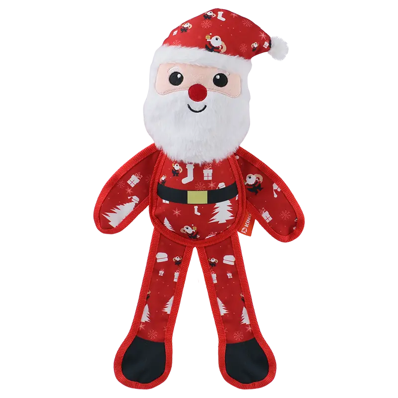 Custom Christmas Joy for Dogs: Curated Pet Toys for Your Furry Friend to Enjoy the Holiday Fun：Oblate Santa，Oblate Reindeer，Oblate Gnome Manufacturer, Factory