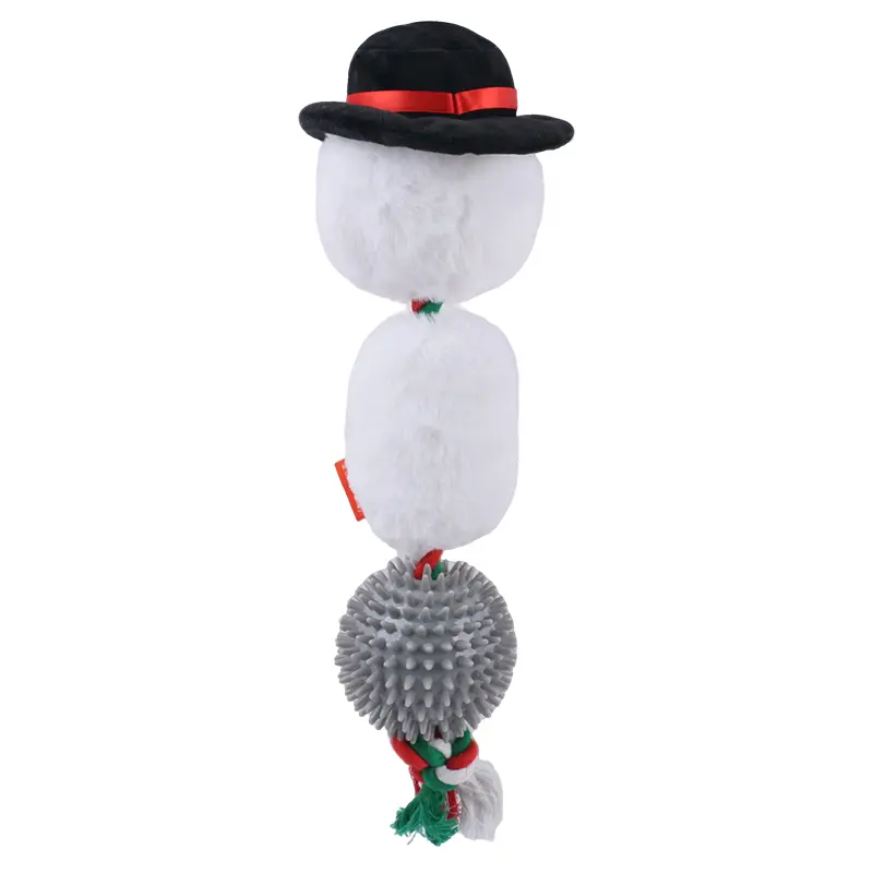 Custom The Christmas-Themed Doggy Plush Toys Perfectly Blend The Joy of The Holiday Season With The Adorability of Pets: Konted Reindeer, Konted Snowman, Konted Santa Manufacturer, Factories