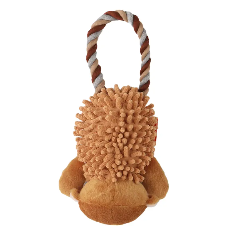 Wholesale Rope Animal Plush Toys for Pets: Rope ring mop velvet raccoon, Rope ring mop velvet monkey Manufacturers, Factory