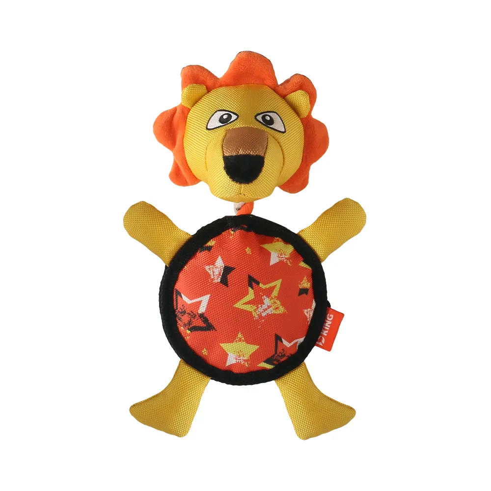 OEM Interactive Dog Stuffed Toys：Knotted Fish，Knotted Crocodile，Knotted Lion Manufacturer, Supplier