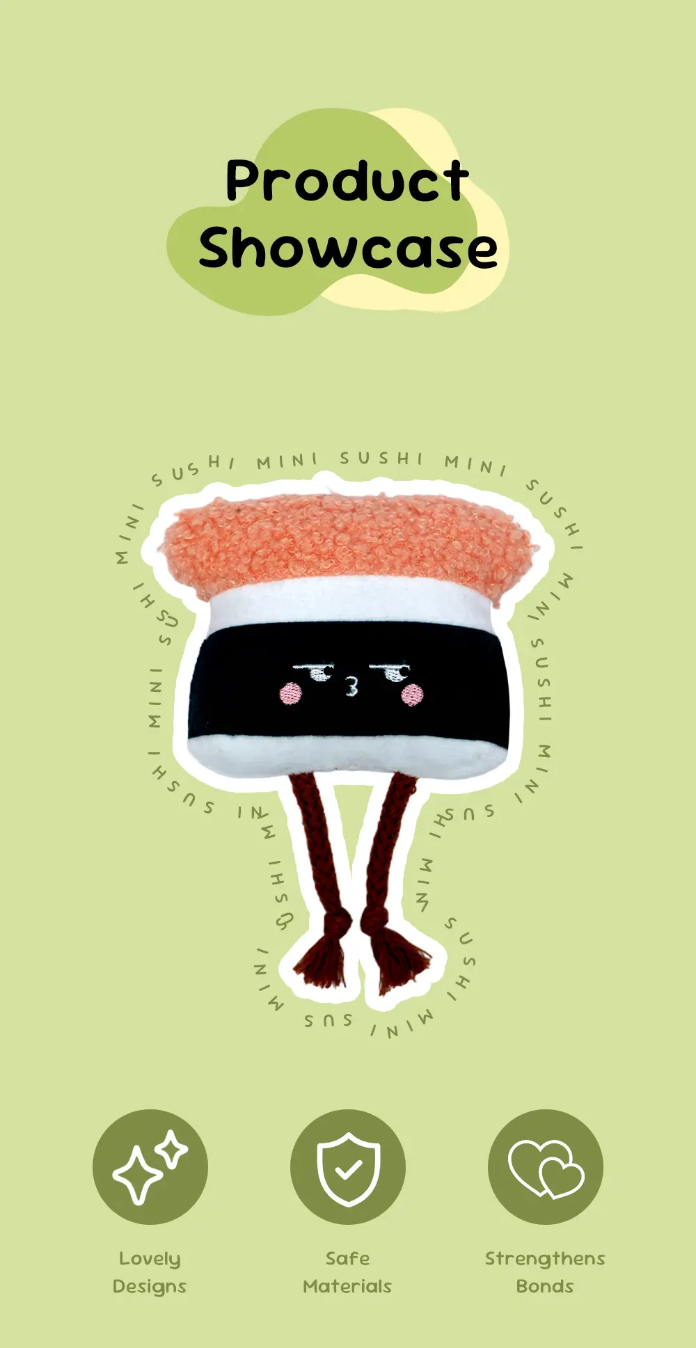 Plush Sushi Toy View 4