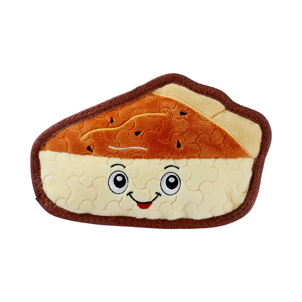 OEM Latest Dog Plush Toy Series Cheese Cake, Yogurt, Chocolate Pie, Peanut Butter, Butter Manufacturer, Factories