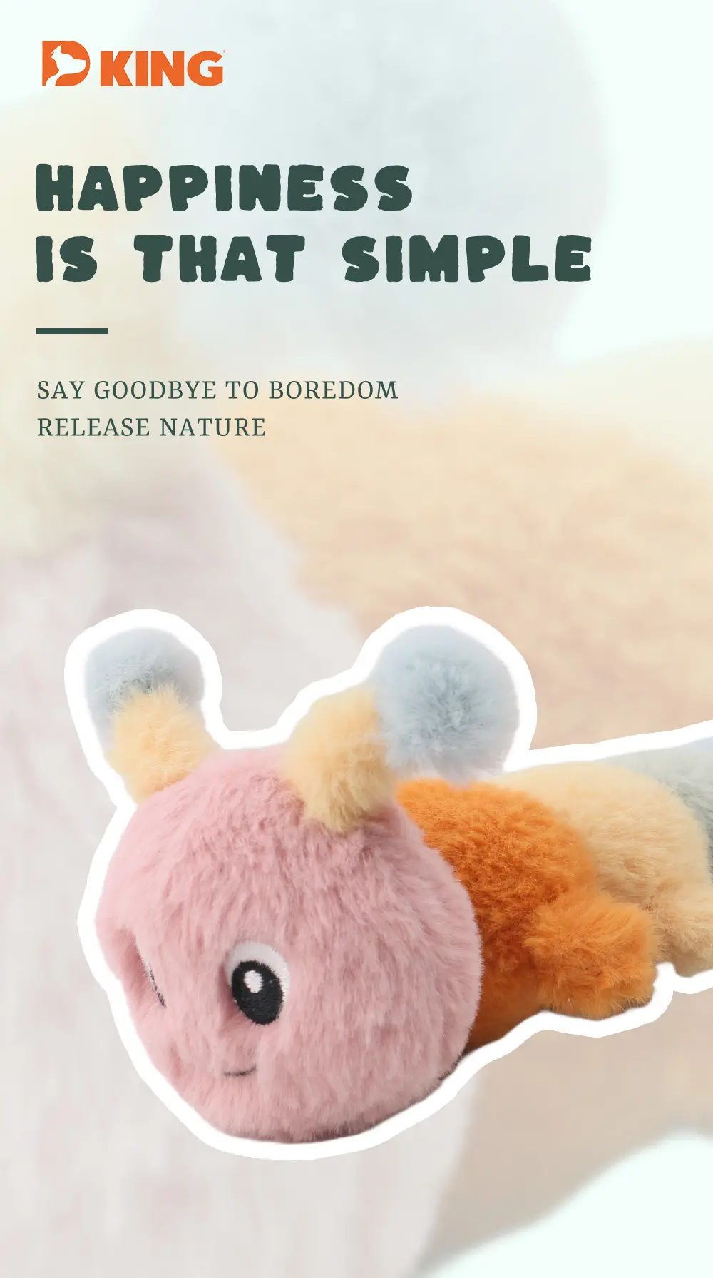 Caterpillar Pet Plush Toy 1