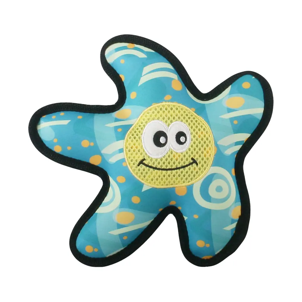 Custom 2025 Latest Pet Interactive Plush Toy Series, Innovative Design Enhances Pet's Fun, Safe Materials：Whip-fish，Blue Sea Bream，Starfish Manufacturer, Factory
