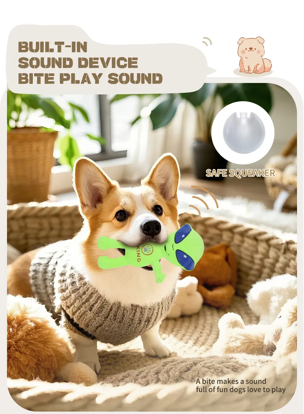 Pet Toy UFO and Alien 2