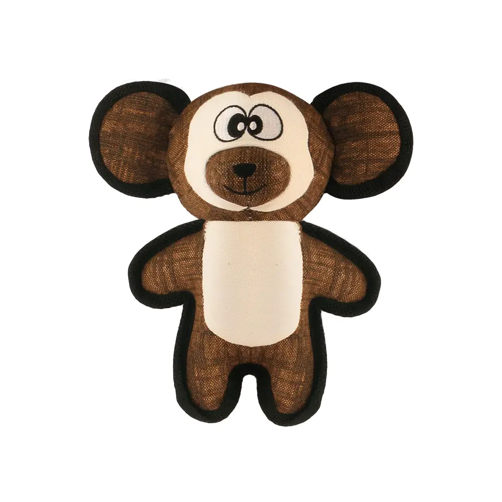 Wholesale 2025 New Product Classic Animal Shape Sturdy Dog Toy Collection Oblate Body Monkey Supplier, Suppliers