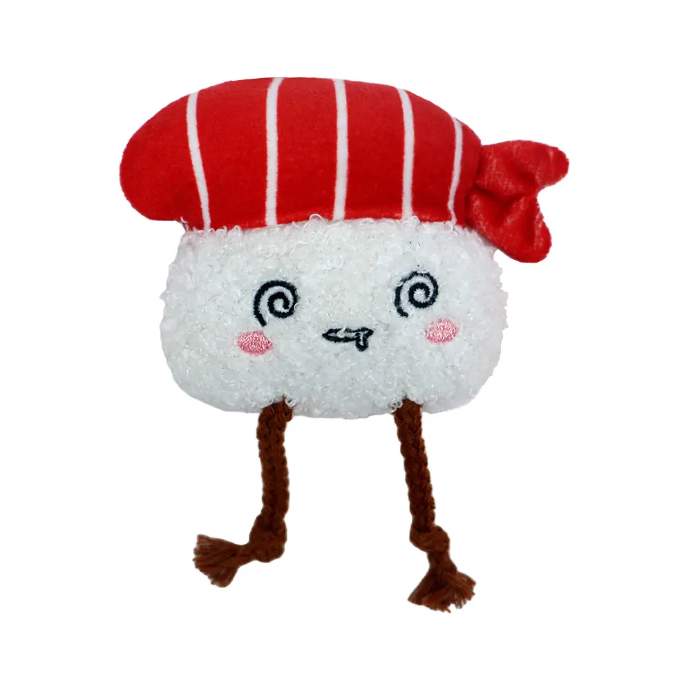OEM Sushi & Rice Ball Themed Plush Toys for Cats - Cute Interactive Playmates for Feline Fun Manufacturers, Factory