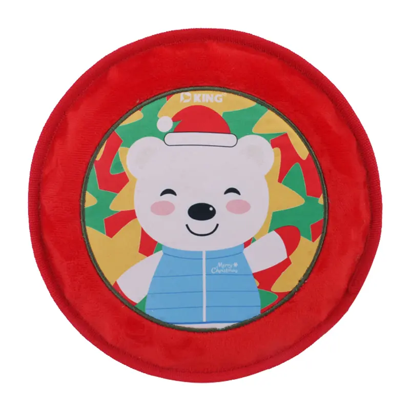 Custom Flying Disk Pet Interactive Plush Toy: Ignite Fun with Your Pet Manufacturers, Factory