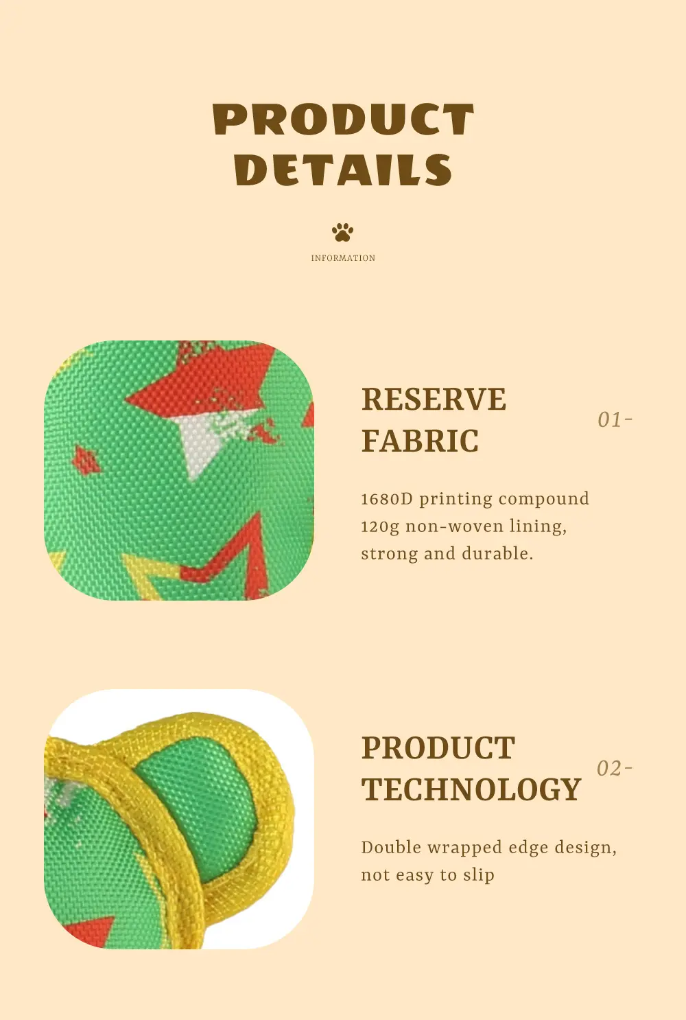 Dog Toy Material Detail