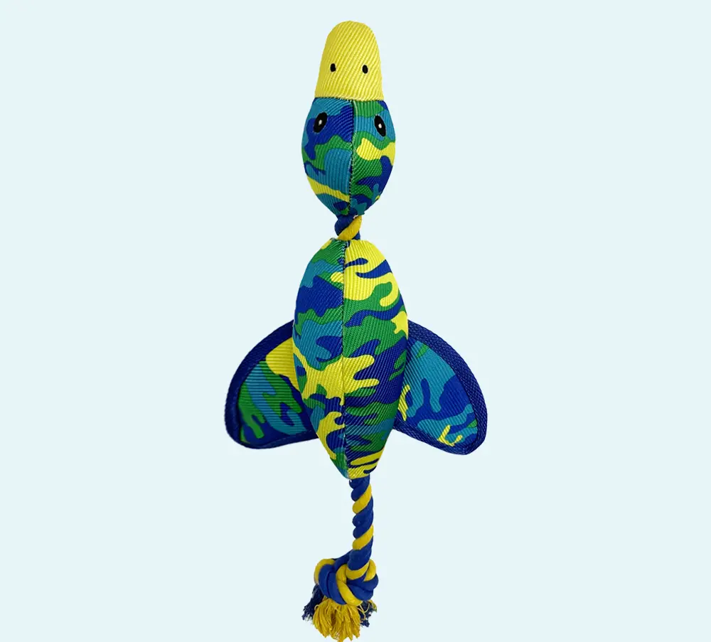 Rope Camouflage Duck Toy 10