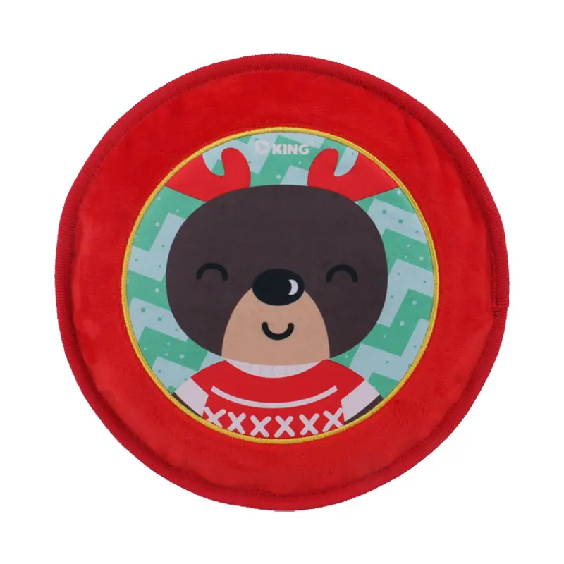 OEM Interactive Plush Frisbee for Dogs: An excellent plush toy for pets, full of fun. Manufacturer, Factory