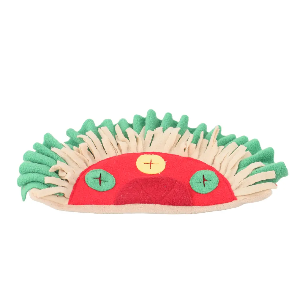 Wholesale Food-shaped Pet Plush Toys：Snuffle Burrito，Snuffle Chicken Rolls Manufacturers, Factory