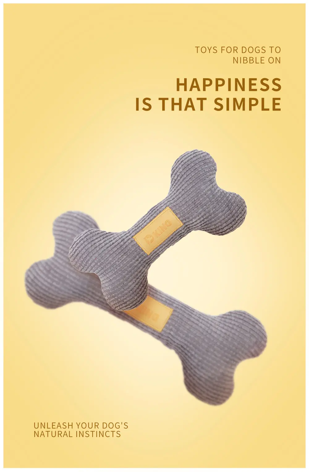 Bone Dog Toy View 1