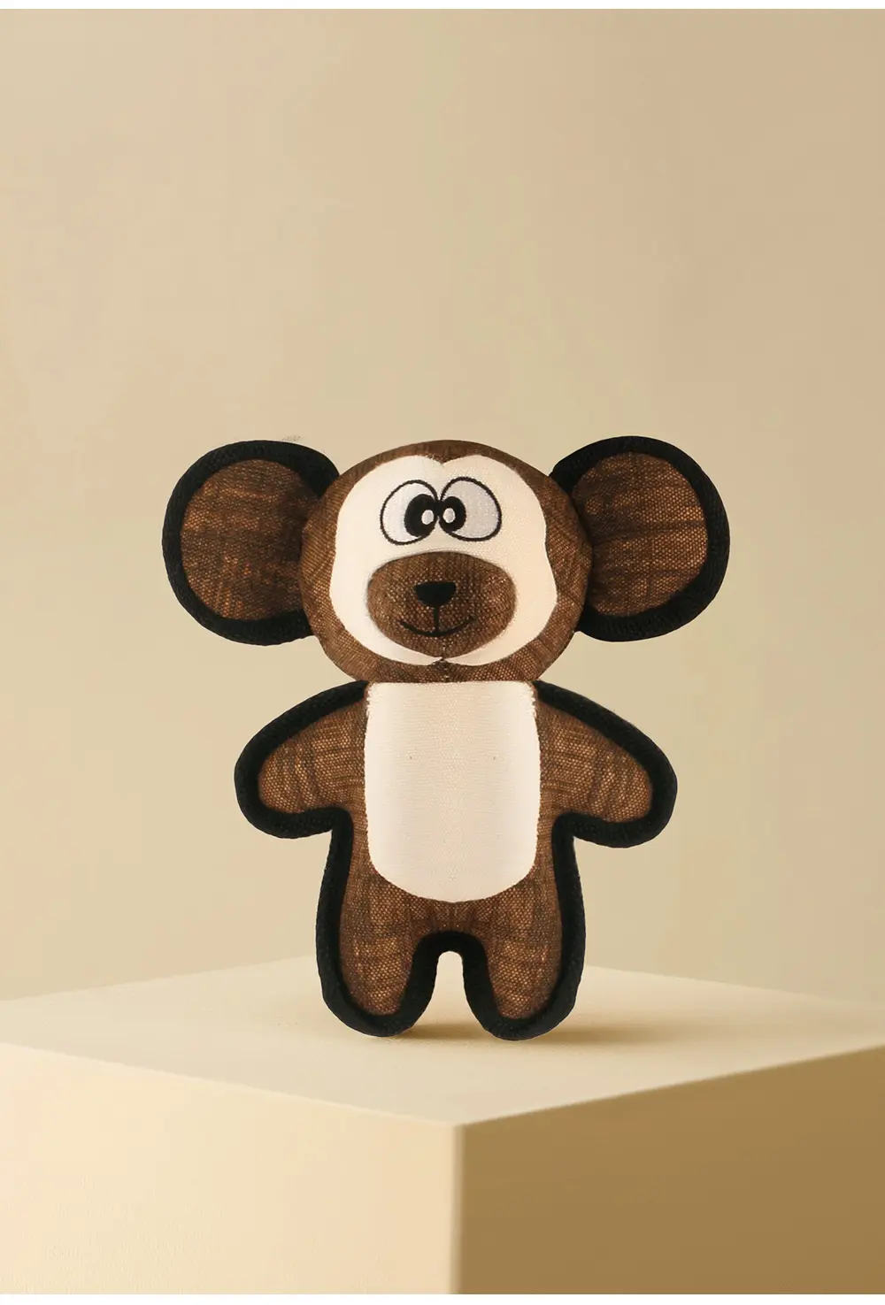 Oblate Body Monkey Dog Toy View 6