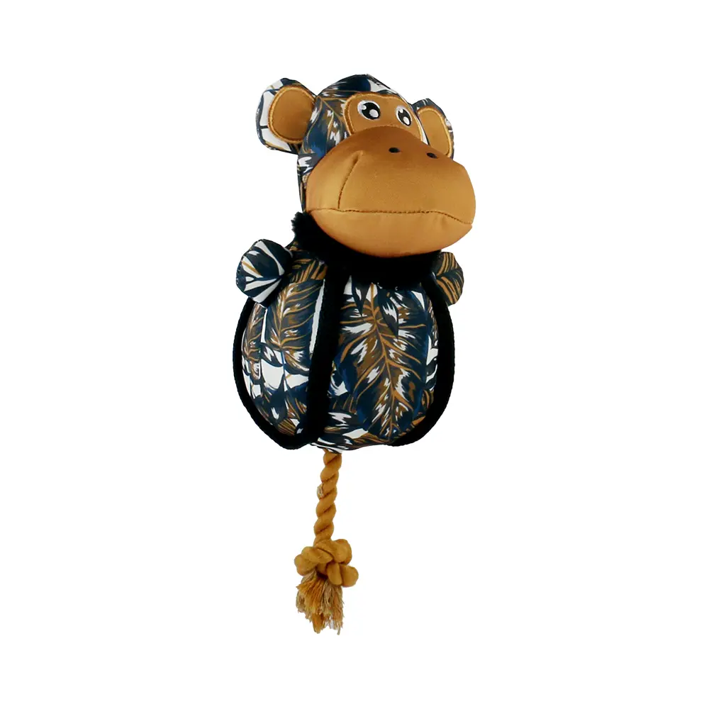 Wholesale Dog Plush Toy Series 3D Knotted Wild Boar,3D Knotted Otter3D Knotted Gorilla Manufacturer, Manufacturers