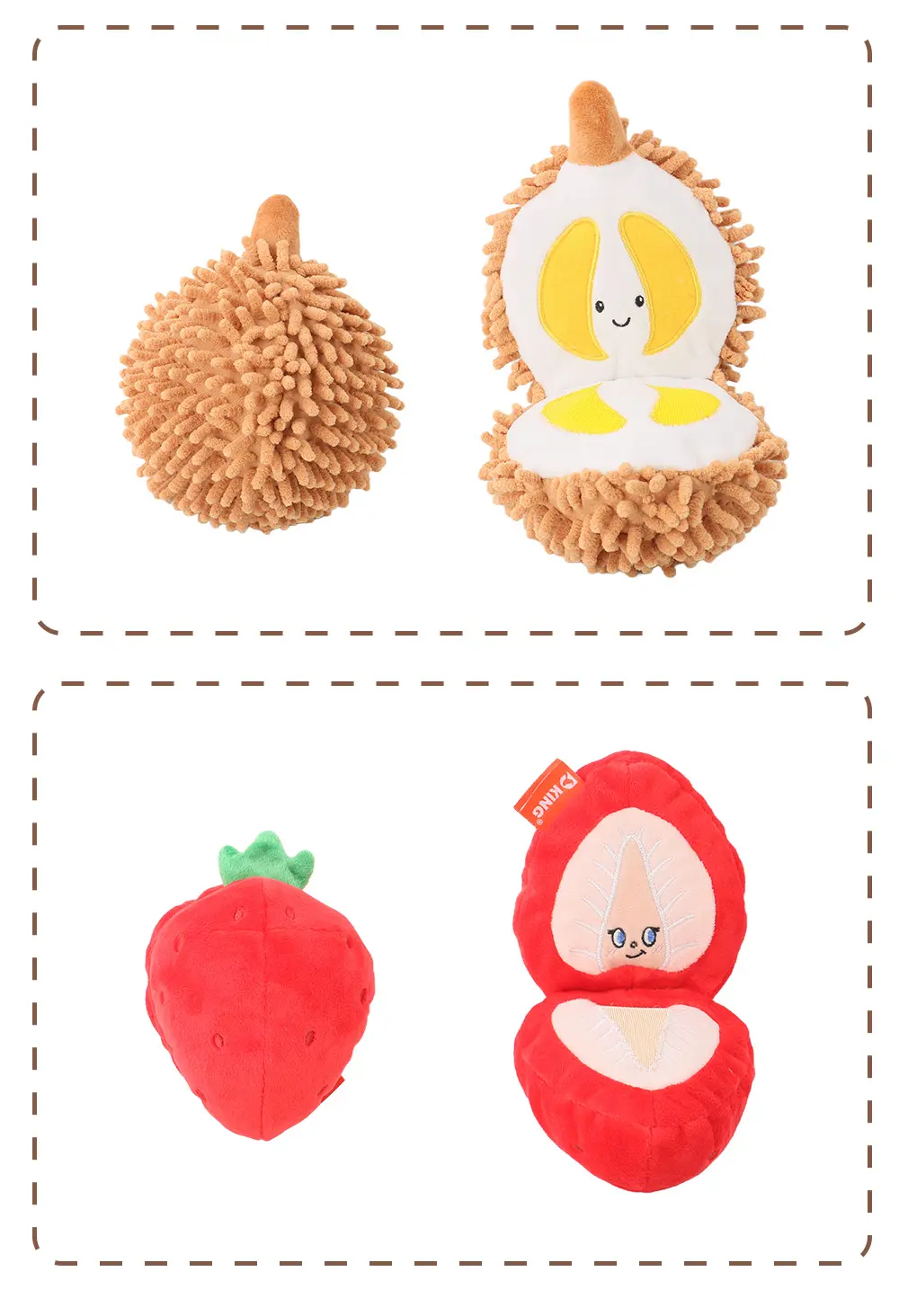 Fruit-Shaped Plush Toy 12