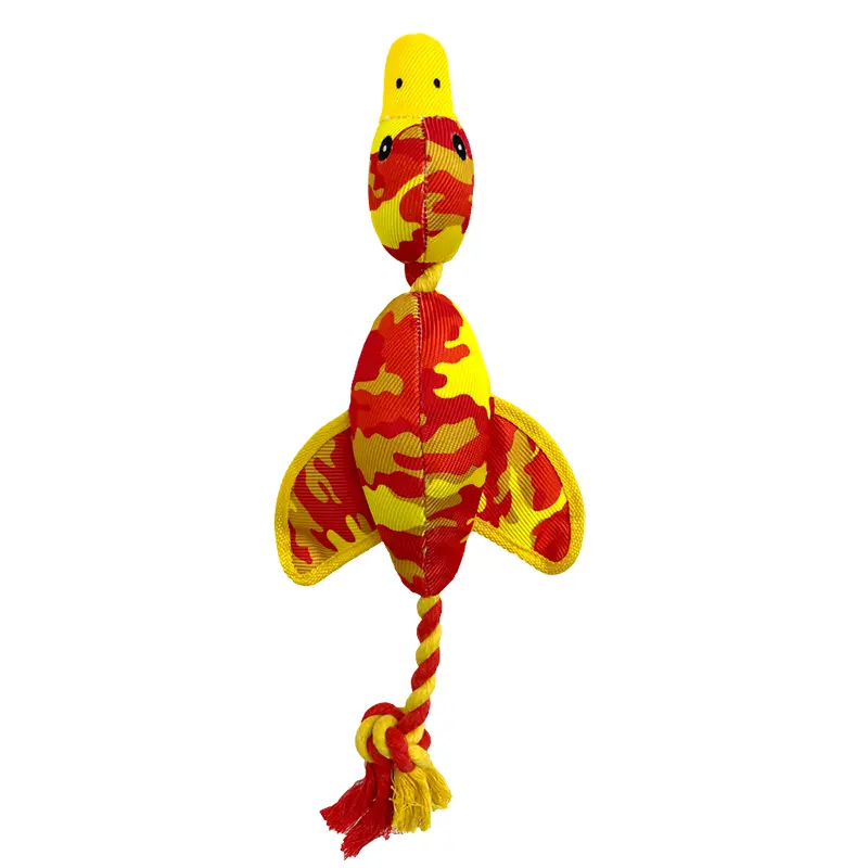 Custom Rope Camouflage Flying Duck, Plush Pet Toy, Safe And Comfortable, Enhances Bonds, Endless Joy! Manufacturers, Suppliers