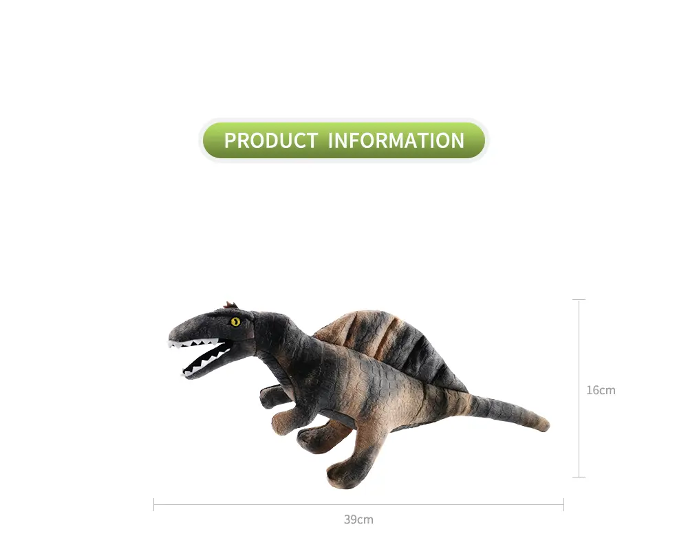 Stuffed Dinosaur Details 4