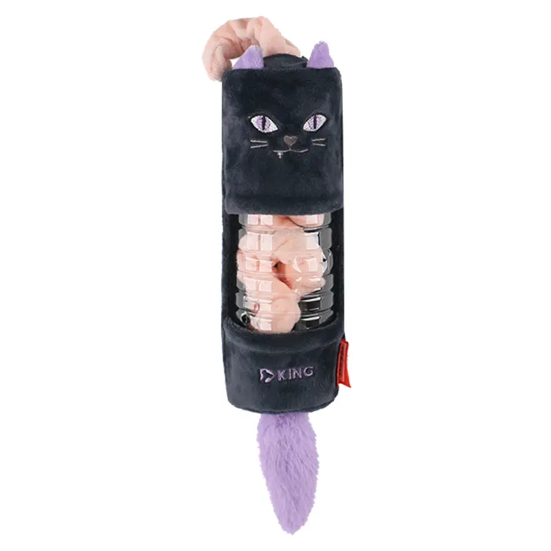 Custom Adorable Plush Toys for Your Dog：Yellow cat，Green bat，Black cat Suppliers, Factory
