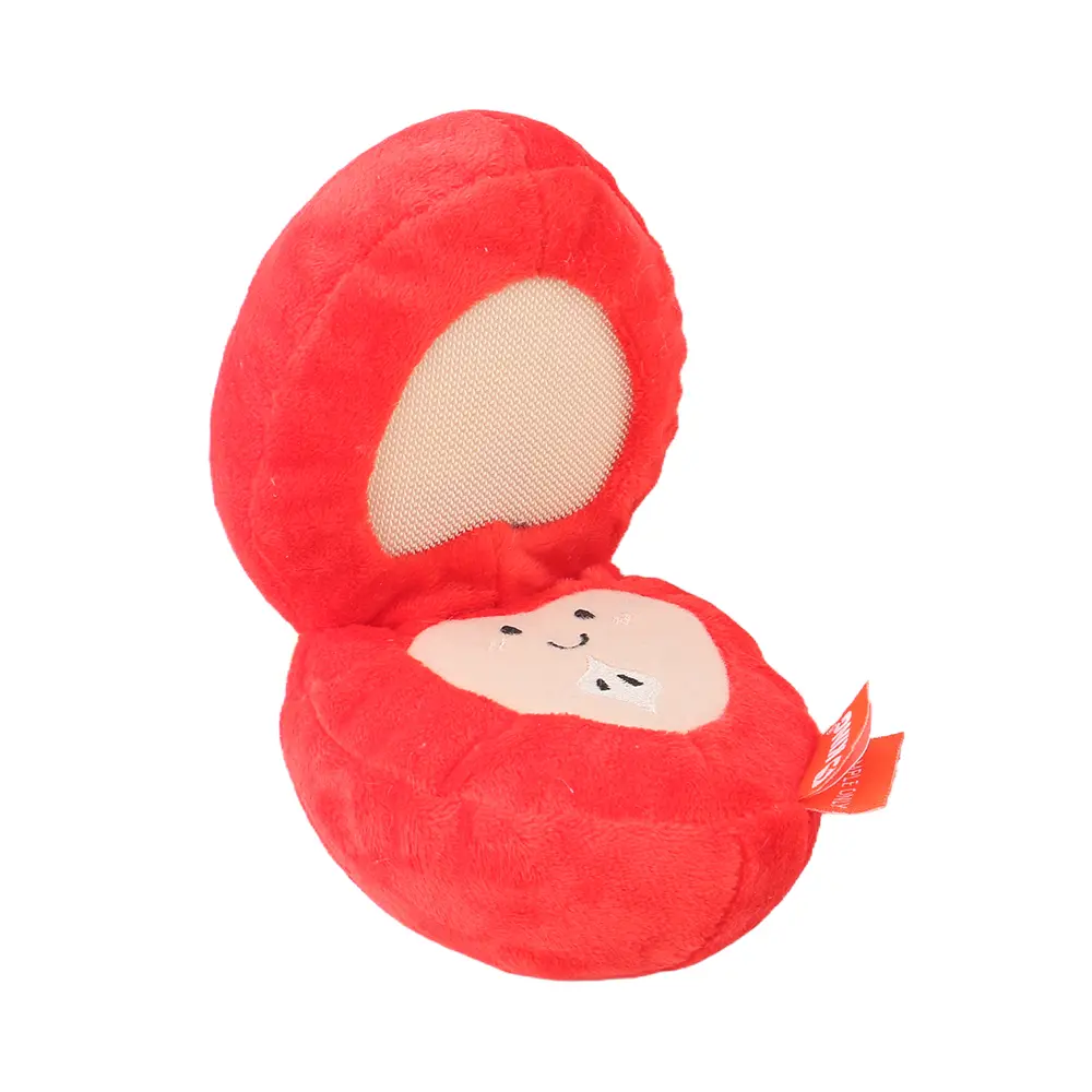 Wholesale Creative Fruit Series Interactive Pet Plush Toys：Pear、Banana、Avocado、Apple Supplier, Factory