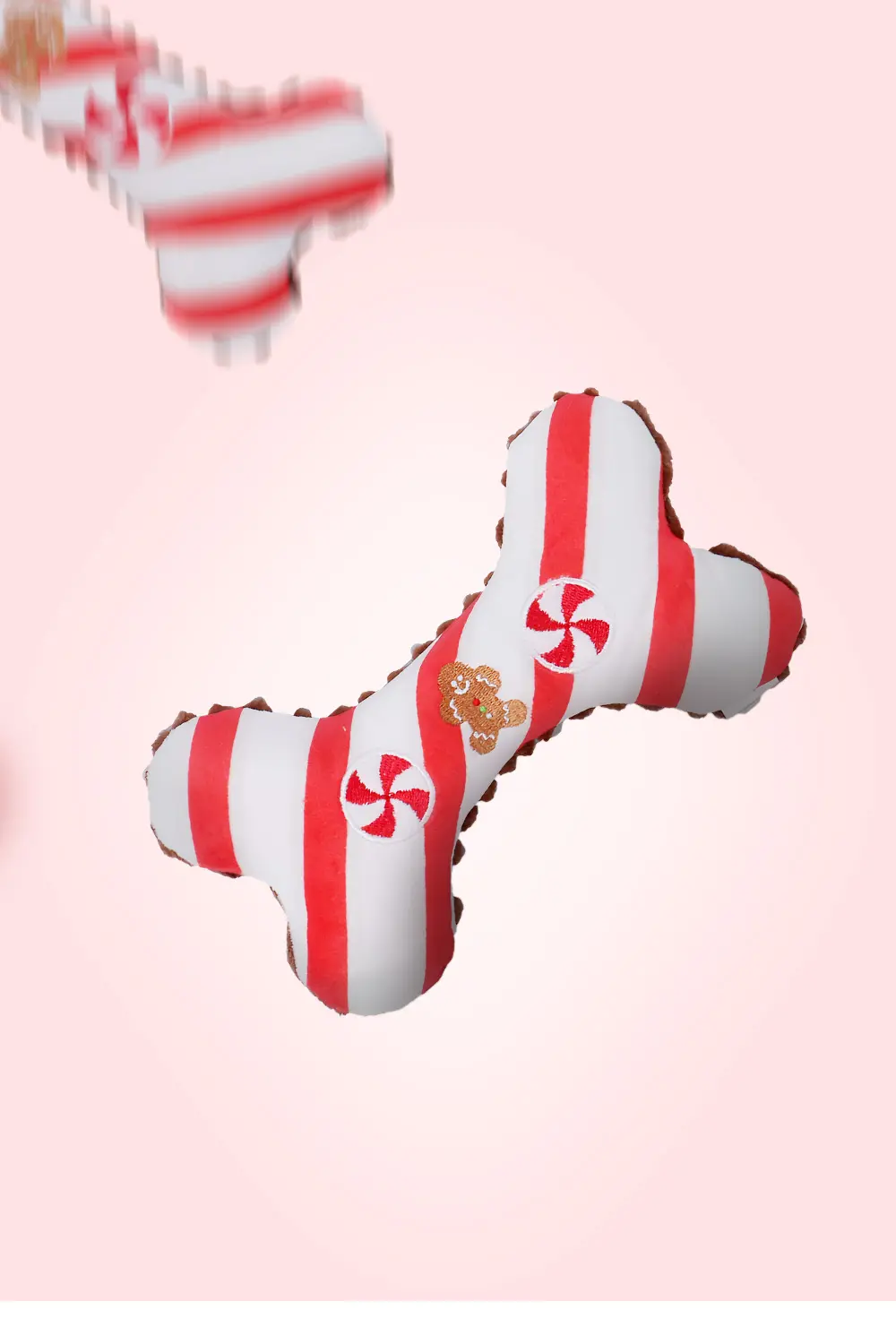 Striped Gingerbread Man Bone 06