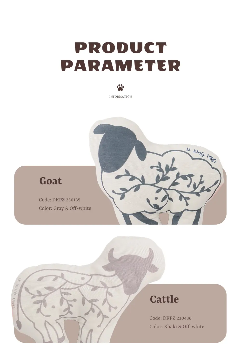 Animal-Shaped Plush Toy 3