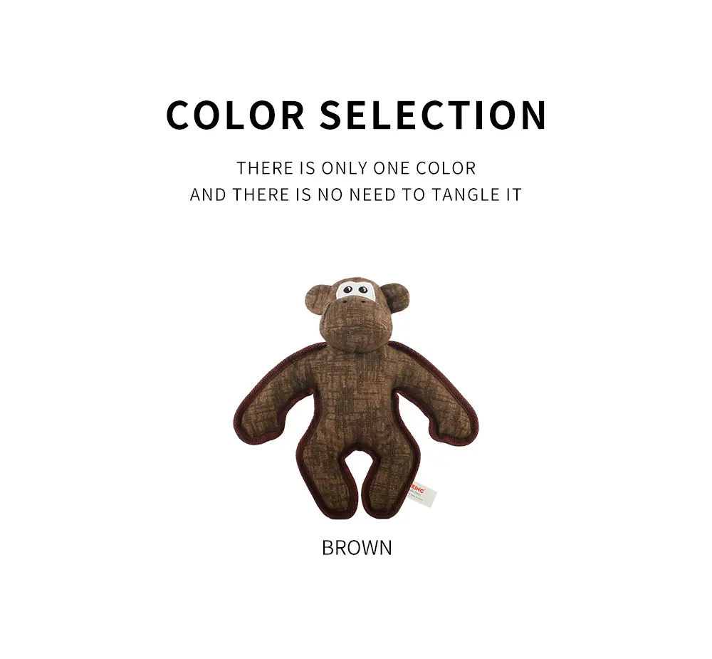 Oblate Squirrel Dog Toy View 4