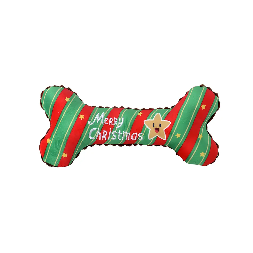 Custom Striped Star Bone Pet Interactive Plush Toy – Unlock a New Chapter of Fun Companion Experience Manufacturer, Suppliers